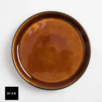 在飛比找momo購物網優惠-【HOLA】丹麥Bitz餐盤17cm-黑/琥珀
