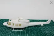 Fuselage kit Bell 412 for K110/K124(NEW Ver) and Compatible Size RC Helicopters