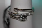 AUTHENTIC NEW PANDORA 2019 SPARKLING ARROW RING 197830CZ *CHOOSE SIZE TAG & BOX