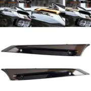 Motorcycle Tracer Windshield Trim LED Turn Signal Light for Harley Touring 15-24