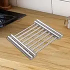 Stainless Steel Trivet Mat for Pots and Pan for Apartment Cafe Dining Table