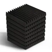 Alpha 30X30CM 40pcs Acoustic Foam Panels Tiles Studio Sound Wedge Absorbtion NEW