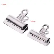 Metal Clips Paper Letter Document Ticket File Binder Grip Clip Clamp 75mm