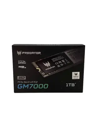 宏碁掠奪者GM7000/GM7 1T/2T /4TB M2NVMESSD固態硬盤 PCIe4.0m.2