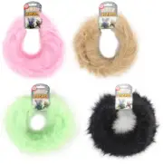 Fuzzy Craft Stems 9' Pink, Lions Mane, Parrot Green, Black