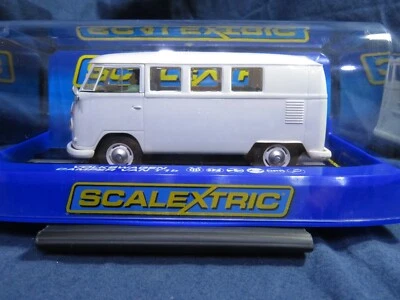 New Scalextric C3581TF Volkswagen Camper Van type 1b, PLAIN WHITE.