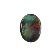 Natural solid black opal 1.63ct loose unset stone Lightning Ridge Australia