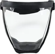 Full Face Shield, Adjustable & Reusable Super Protective Clear Face Shield, Full Face Masque, Safety Protection Equipment for Work Grass Whacking