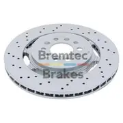 Bremtec Evolve FS2 Performance+ Brake Rotor - Single, BDR90130LEV