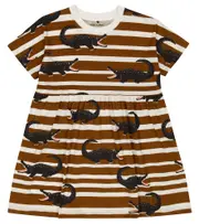 [Mini Rodini] Mini Rodini Printed cotton jersey dress Y 8/9 multicoloured