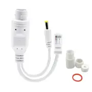 1 PC 24V To 12V POE Splitter Cable Waterproof Injector Adapter For IP Camera