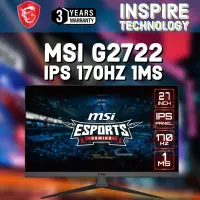 在飛比找蝦皮購物優惠-MSI 微星 G2722 27" FHD 170Hz 平板電