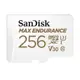 【監控錄影/行車記錄】SanDisk Max Endurance microSDXC 256GB 128GB 耐寫記憶卡($599)