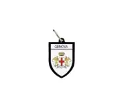 keychain key chain ring flag national souvenir shield genoa italy