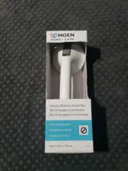 Moen Home Care 12" Suction Balance Assist Bathroom Saftey Hand Grip White