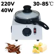 220V 40W Chocolate Melter Fondue Hot Heating Electric Tempering Melting Machine