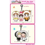 BTS 韓站URUHIKO 鑰匙圈 KEY CHAIN V JIMIN JK  忙內LINE 95LINE 周邊