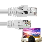 Ethernet Patch Cable,10ft High-Speed Heavy Duty Network Cords - 10Gbps Internet Wire Cables, Computer Accessories for Routers, Modems, Printers