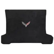 C7 Corvette Coupe Cargo black carpet custom fit floor mat W/C7 Logo Fits 2014-17