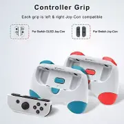 2x Joystick Game Hand Grip Controller Joycon Accessories for Switch/Switch OLED