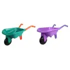 Children Sand Wheelbarrow Outdoor Sandpit Toy Pretend Play with Single Wheel