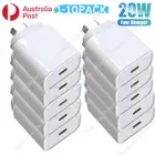 20W USB Type-C Fast PD Power Wall Charger Adapter For iPhone 16 15 14 13 12 Lot