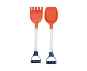 2-Pack Beach Toy Shovel Children'S Sand Shovel Sand Shovel Sand Removal Tool Beach Toys Sand Shovel Beach Shovel Children'S Fine Plastic Rake