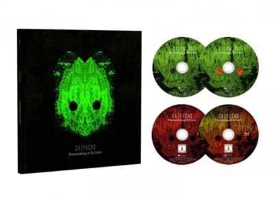 GAZPACHO - FIREWORKING AT ST.CROIX(2CD+BR+DVD EARBOOK) 3 CD+BLU-RAY NEW!