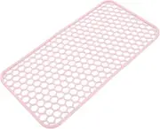 EXQUIMEUBLE Heat-resistant Silicone Hair Tool Mat Non-slip Pad for Curling Irons Straighteners Vanity Mat Durable Versatile Styling Tool Accessory for Home Travel
