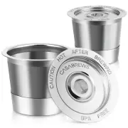 2 Pack Reusable K Cups Coffee Pods for Keurig, Universal Stainless Steel