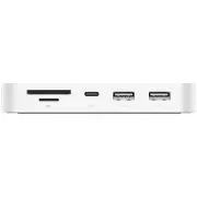 Belkin Connect USB-C 6 in 1 Multiport Hub with Mount (White)