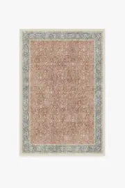 120' x 185' | Machine Washable Runner Rug | Kid & Pet Friendly | Indoor Rug | Celestine Coral Rug | Ruggable