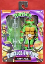 NECA New Sealed Turtles in Time Raphael TMNT Arcade Series 2 Action Figure 4467