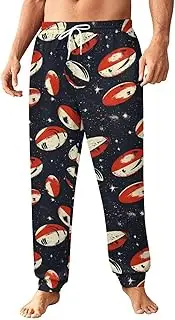 [Generic] Men's Sweatpants, Rugby in The Galaxy-106, Polyester Joggers, Sweatpants Jogging Pants for Workout Running