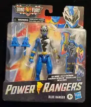 Power Rangers Blue Ranger Dino Fury Action Figure