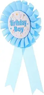 BESPORTBLE Happy Birthday Party Supplies Tinplate Ribbon Badge Decorative Button Award Pin for Baby Shower School Gatherings