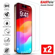2xTempered Glass Screen Protector Fr iPhone 16 15 14 13 12 11 Pro XS Max XR Plus