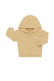 [Bonds] Bonds Baby Essentials Fleece Zip Hoodie in Butter Croissant Size: 6-12 Months 6-12 Months Butter Croissant
