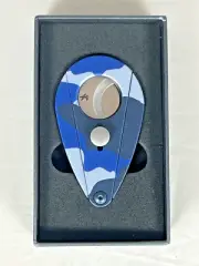 XiKAR XI2 Cigar Cutter - Camo Blue XI-201CBL 201CBL -BRAND NEW