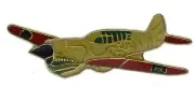 P-40 Flying Tiger Fighter Plane China1 Inch Hat Lapel Pin RAM2916 F5D25N