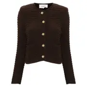 [Ba & sh] Ba & sh Gaspard Cardigan I NUMERIC BROWN
