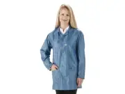 Tech Wear LEQ-43-XS - Lab Coat 3/4 Lngth ESD ECX-500 Fabric X-Small