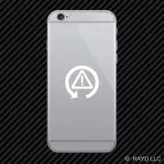 (2x) DSC Off Dynamic Stability Cell Phone Sticker Mobile many colors