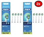 2 Pairs of Oral-B Clean Maximiser Precision Clean Electric Toothbrush Heads