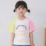韓國進口COCO RABBIT～（現貨）雙色企鵝棉T～小童 中童 大童