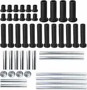 NDNCZDHC 46PCS Heavy Duty Arm Bushing Kit HDPE Injection Process Enhanced Performance 5439874 Replacement for Polaris