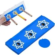 Toddler Magic Toy, Fun Magic Tricks Pen Penetrating with 3 Holes, Classic Coin Magic Tricks Magic Illusions Gimmick Magic Props for Performance Party Favors