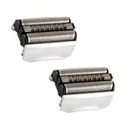 Catzon 2 Pack Braun 70S Shaver Foil and Cutter Replacement Head