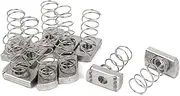 uxcell M10 304 Stainless Steel Strut Spring Channel Nuts 10 Pcs