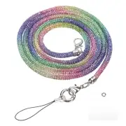 Replacement Purse Straps, Crystal Bag Straps Sparkly Replacement, Multicolor